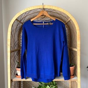 Cable and Gauge royal blue sweater
